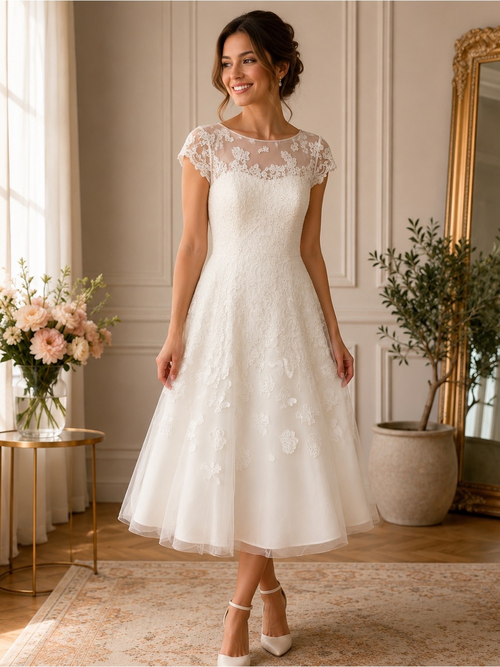 Oleg Cassini Bridal Dress (Pre-owned)